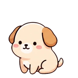 Toffee puppy mascot